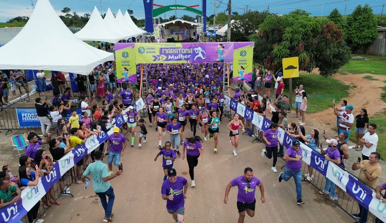 Cujubim celebra força e união feminina na Maratona Mulher com apoio do deputado Pedro Fernandes