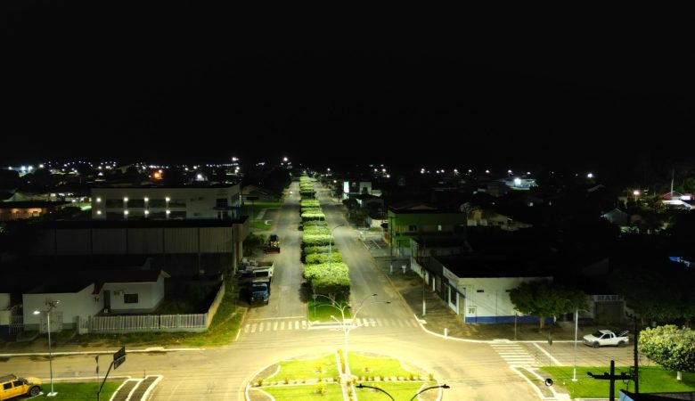 Monte Negro avança em segurança e infraestrutura com iluminação de LED viabilizada pelo deputado Pedro Fernandes